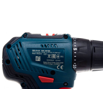 Шуруповерт аккумуляторный BOSCH GSR12V-30 photo 1