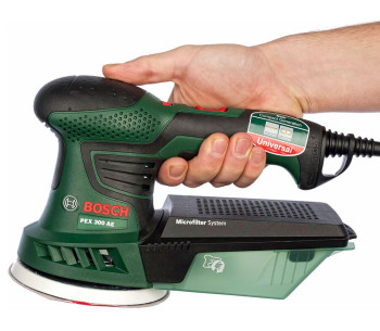 Шлифмашина эксцентриковая BOSCH PEX 300 AE 270вт 125мм photo 0