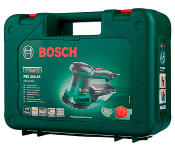Шлифмашина эксцентриковая BOSCH PEX 300 AE 270вт 125мм photo 13