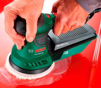 Шлифмашина эксцентриковая BOSCH PEX 300 AE 270вт 125мм photo 10