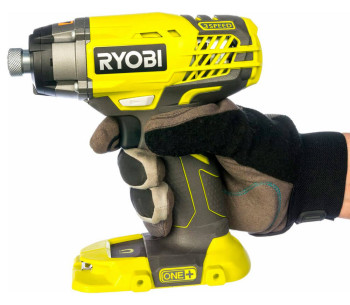 Шуруповерт аккумуляторный (без аккумуляторов) RYOBI R18ID3-0 18В photo 2