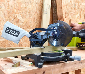 Fierăstrău circular staționar cu acumulator RYOBI EMS190DCL 190mm photo 5