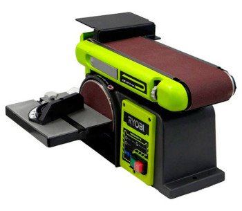 Mașină de șlefuit cu bandă RYOBI RBDS4601G (5133002858) 370w 100 mm photo 0