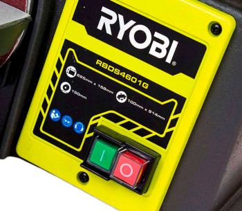 Mașină de șlefuit cu bandă RYOBI RBDS4601G (5133002858) 370w 100 mm photo 2