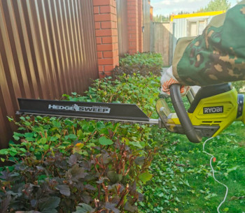 Trimmer gard viu electric RYOBI RHT6160RS 600w 600mm photo 6