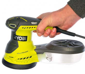 Mașină de șlefuit excentrică RYOBI ROS300 300w 125mm photo 3