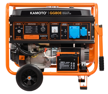 Generator electric KAMOTO GG 80E 8kw Benzină AVR photo 1