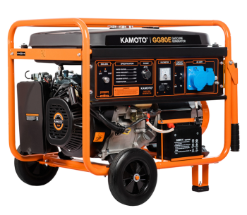 Generator electric KAMOTO GG 80E 8kw Benzină AVR photo 2