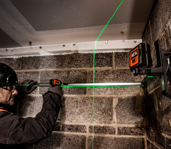 Nivelă cu laser AEG CLG220-K 2fascicole 20m photo 3