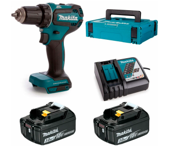 Шуруповерт аккумуляторный MAKITA DDF485RFJ 18В 3Ач photo 6
