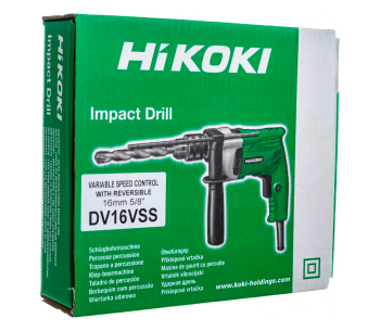 Mașină de găurit HIKOKI DV16VSSNSZ 600w photo 8