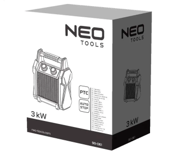 Aeroterma NEO TOOLS 90-061 3kw  210 000l/h photo 3