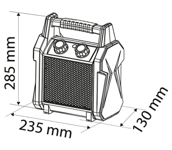 Aeroterma NEO TOOLS 90-061 3kw  210 000l/h photo 4