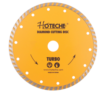 product Disc de tăiat cu diamant HOTECHE 570304 125mm turbo cărămidă/piatră/beton