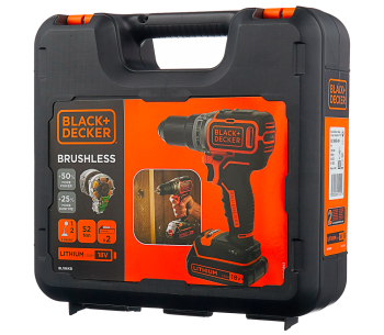 Шуруповерт аккумуляторный BLACK&DECKER BL186KB-QW 18В 1.5Ач photo 0