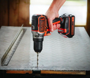 Шуруповерт аккумуляторный BLACK&DECKER BL186KB-QW 18В 1.5Ач photo 2
