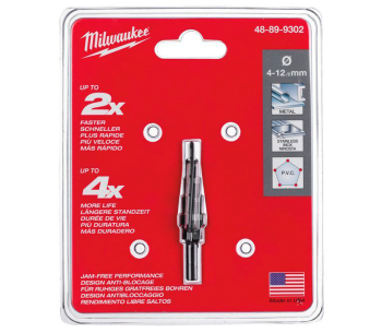 Burghiu în trepte MILWAUKEE 48899302 4-12mm HSS photo 2