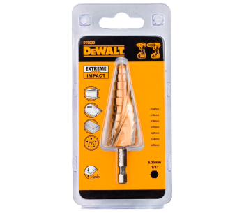 Burghiul în trepte DEWALT DT5030 14-25mm HSS-TIN photo 2