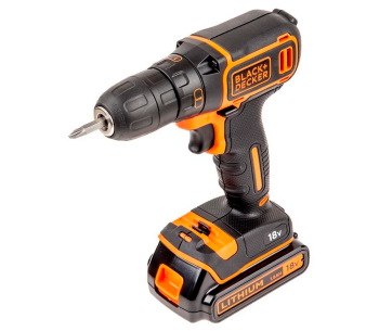 Mașină de înșurubat cu acumulator BLACK&DECKER BDCDC18KB 18V 1.5Ah photo 0