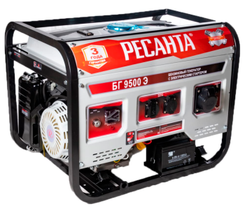 product Generator electric RESANTA БГ 9500 Э 64/1/49 8kw Benzină AVR