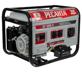 product Generator electric RESANTA БГ 6500 Э 64/1/46 5.5kw Benzină AVR