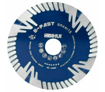 product Disc de tăiat cu diamant BIHUI DCDF125 125mm turbo Cermică/Marmura/Granit