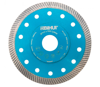 product Disc de tăiat cu diamant BIHUI DCBN115 115mm turbo Cermică/Marmura/Granit