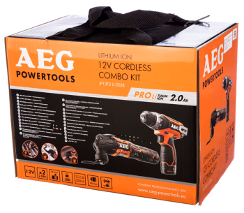 Set instrumente AEG JP12F2LI-202B 4935464242 12V 2Ah photo 13
