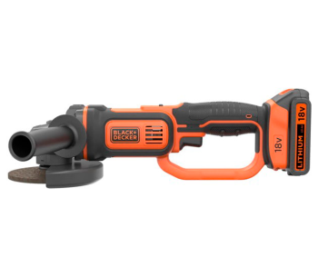 Polizor unghiular cu acumulator BLACK&DECKER BCG720M1 125mm 18V 4Ah photo 0