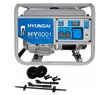 Generator electric HYUNDAI HY6001 6.6kw Benzină AVR photo 1