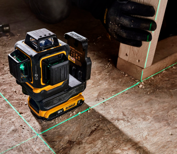 Nivelă cu laser DEWALT DCLE34031D1 3fascicole 40m photo 1