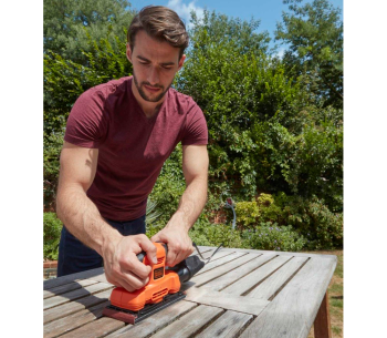 Mașină de șlefuit cu vibrații BLACK&DECKER BEW220 150w photo 2