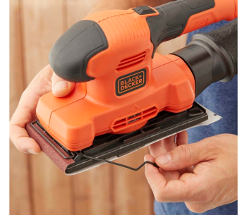 Mașină de șlefuit cu vibrații BLACK&DECKER BEW220 150w photo 3