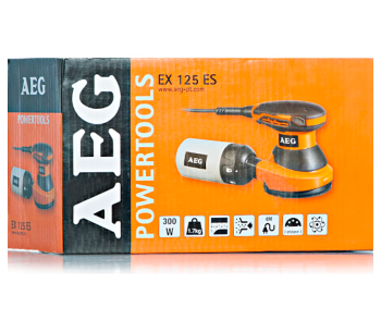 Mașină de șlefuit excentrică AEG EX 125 ES 300w 125mm photo 4