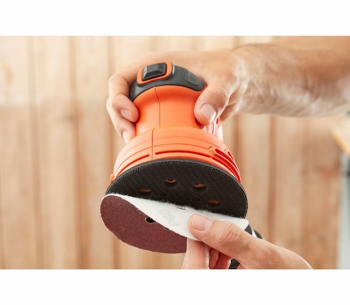 Mașină de șlefuit excentrică BLACK&DECKER BEW200 250w 125mm photo 4