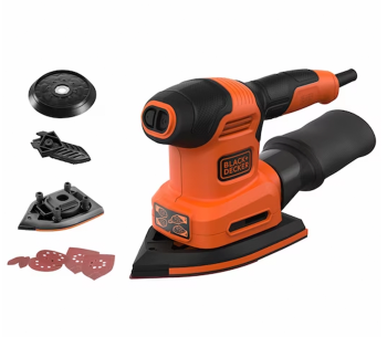Mașină de șlefuit excentrică BLACK&DECKER BEW200 250w 125mm photo 5
