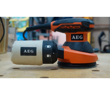 Mașină de șlefuit excentrică AEG EX 125 ES 300w 125mm photo 6