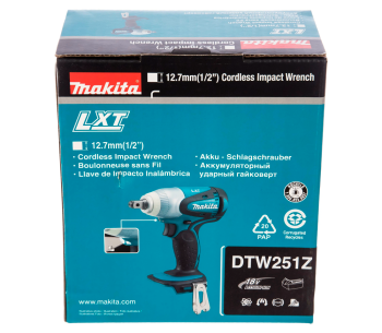 Mașină de înșurubat cu impact MAKITA DTW251Z  230Nm photo 8