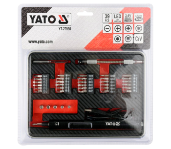 Отвертка аккумуляторная YATO YT27930 3.6В 0.45Ач photo 2