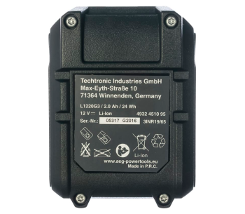 Acumulator AEG L1220 G3 4932451095 Slider 12V 2Ah photo 2