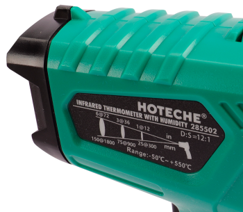 Termometru infrarosu (Pirometru) HOTECHE 285502 -50/+550°C photo 0