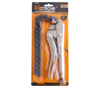 Clești de fixare cu lanț HOTECHE 110901 250mm photo 6