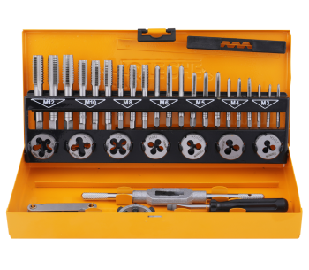 product Set 32 filiere și tarozi HOTECHE 640203 M3-M12