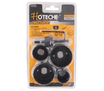 Set de carote de găurit HOTECHE 601012 32/38/51/54mm photo