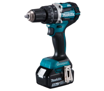 Ударный шуруповёрт аккумуляторный MAKITA DHP484RTE 18В 5Ач photo 1