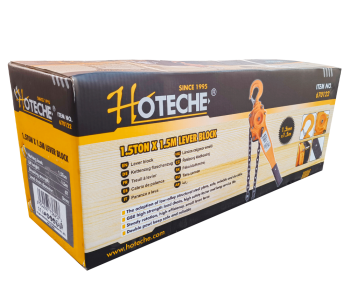 product Macara manuală cu lanț HOTECHE 670122 1500kg 1.5m