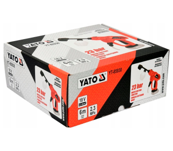 Aparat de spălat cu presiune cu acum. (fără bat) YATO YT85930  23bar  18V photo 4
