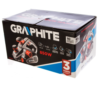 Rindea electrică GRAPHITE 59G678 850w 82mm photo 3