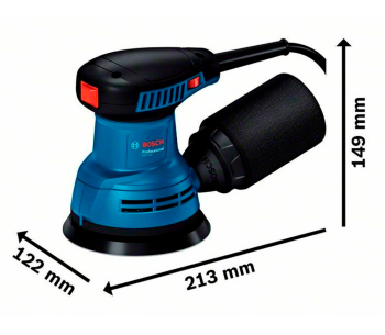 Шлифмашина эксцентриковая BOSCH GEX 125 290вт 125мм photo 0