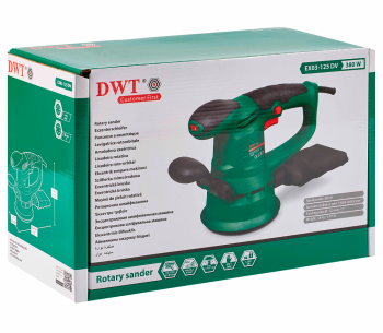Mașină de șlefuit excentrică DWT EX03-125 DV 380w 125mm photo 3